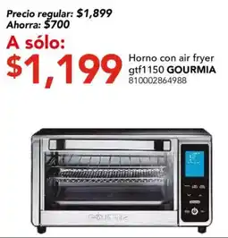 City Club Gourmia horno con air fryer oferta