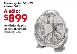 City Club Bornoto ventilador de piso oferta