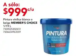 City Club Member's Choice Pintura oferta