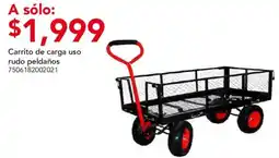 City Club Carrito de carga uso rudo peldaños oferta