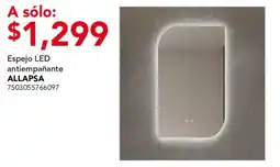 City Club Allapsa Espejo LED antiempañante oferta