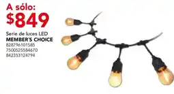 City Club Member's Choice Serie de luces LED oferta