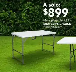 City Club Member's Choice Mesa plegable oferta