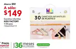 City Club kids factory ganchos infantiles oferta