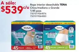 City Club Tena Ropa interior desechable oferta