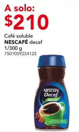 City Club nescafe decaf oferta