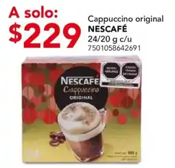 City Club nescafe cappuccino original oferta