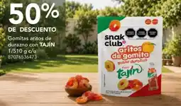 City Club snak club aritos de gomita oferta