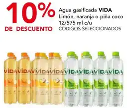 City Club Agua gasificada VIDA oferta