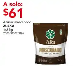 City Club Zulka azúcar mascabado oferta