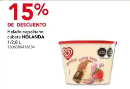 City Club holanda helado napolitano oferta