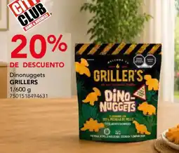 City Club Griller's Dino-Nuggets oferta