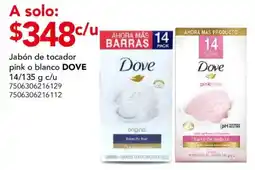 City Club Dove jabón de tocador oferta