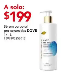 City Club dove sérum corporal pro-ceramidas oferta