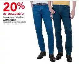 City Club Wrangler jeans para caballero oferta
