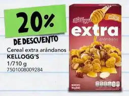City Club Kellogg's extra arándanos oferta
