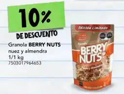 City Club Granola Berry Nuts oferta