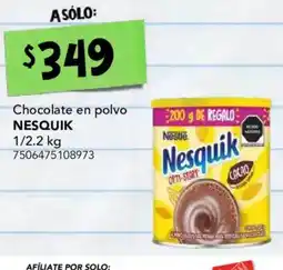City Club Nesquik Chocolate en polvo oferta