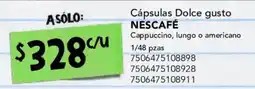 City Club Cápsulas Dolce gusto NESCAFÉ oferta