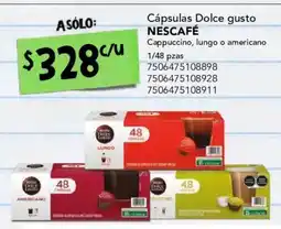 City Club Nescafé cápsulas dolce gusto oferta