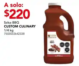 City Club Custom Culinary Salsa BBQ oferta