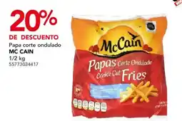City Club McCain Papas Corte Ondulado oferta