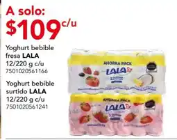 City Club Lala yoghurt bebible fresa oferta