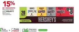 City Club hershey's chocolate variety pack oferta
