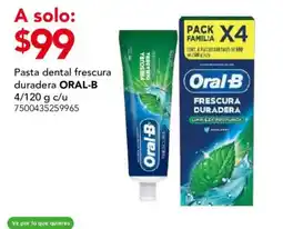 City Club oral-b pasta dental frescura duradera oferta
