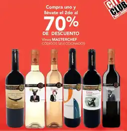 City Club Masterchef vinos oferta