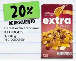 City Club Kellogg's cereal extra arándanos oferta