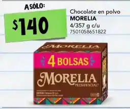 City Club Morelia chocolate en polvo oferta