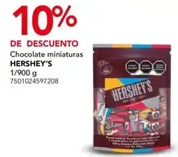 City Club Hershey's chocolate miniaturas oferta