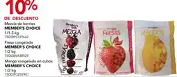 City Club Member's Choice Mezcla de berries oferta