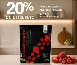 City Club Nature prime fresa en cubos oferta