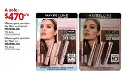 City Club Maybelline mascara para pestañas sky high waterproof oferta