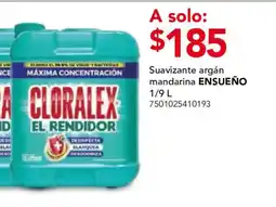 City Club Ensueño suavizante argán mandarina oferta