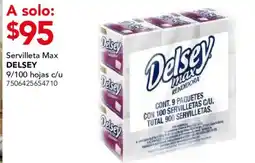 City Club Delsey servilleta max oferta