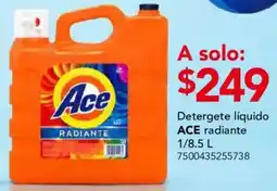 City Club Ace radiante detergente liquido oferta