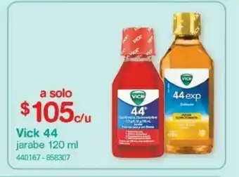 Farmacias Benavides Vick 44 120ml oferta