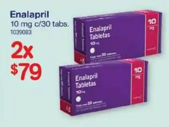 Enalapril 10mg 30 tabs x2