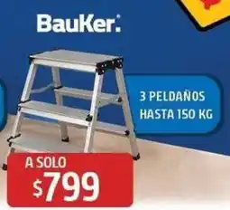 Sodimac Homecenter Bauker 3 peldaños hasta oferta