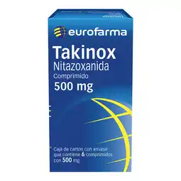 Farmacias YZA Takinox 500Mg 6 Comp oferta