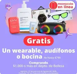 HEB Nyx - un wearable, audífonos o bocina oferta