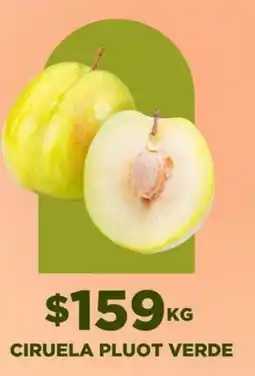 HEB Ciruela pluot verde oferta
