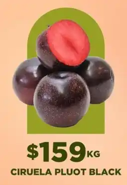 HEB Black - ciruela pluot black oferta