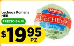 HEB Heb - lechuga romana oferta