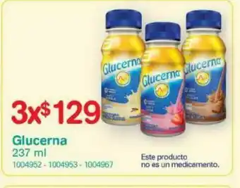 Farmacias Benavides Glucerna 237ml x3 oferta