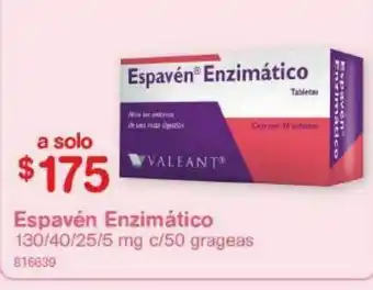 Espavén enzimático 50 grageas