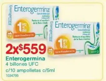 Farmacias Benavides Enterogermina x 2 oferta